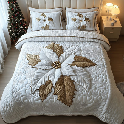 Holiday Poinsettia Duvet Cover Set GFTOTP12685