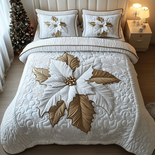 Holiday Poinsettia Duvet Cover Set GFTOTP12685
