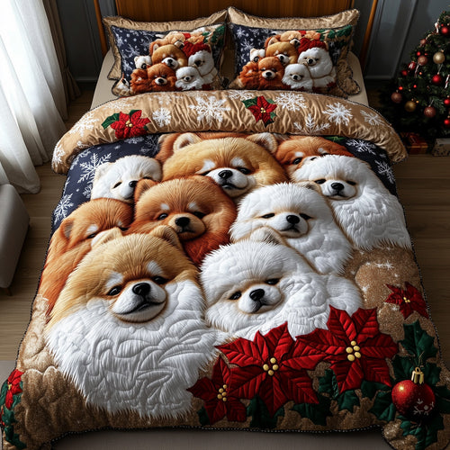 Jolly Pomeranian Duvet Cover Set GFTOTP12690