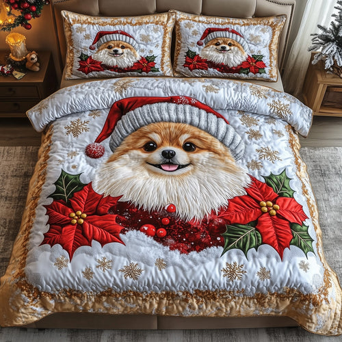 Jolly Pomeranian Duvet Cover Set GFTOTP12691