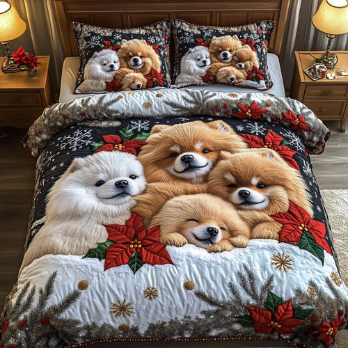 Jolly Pomeranian Duvet Cover Set GFTOTP12692