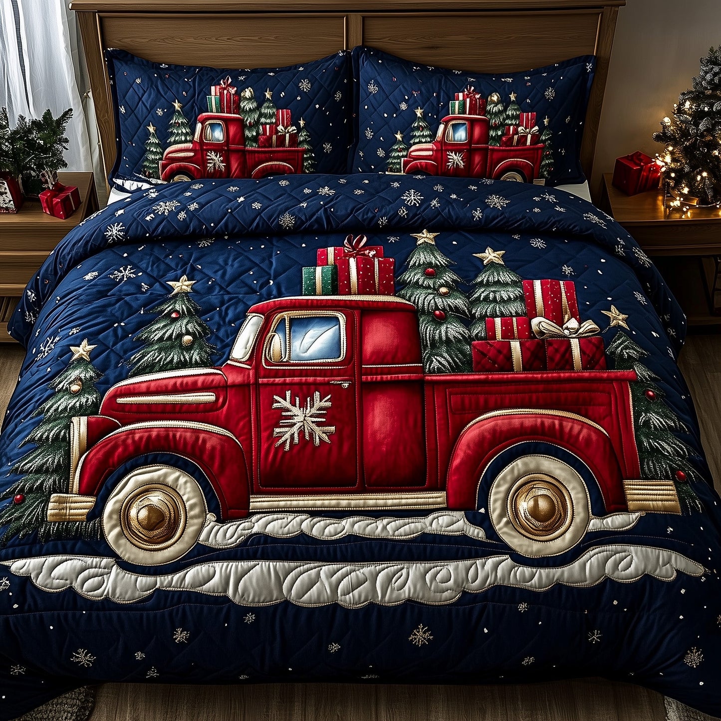 Christmas Road Trip Duvet Cover Set GFTOTP12697