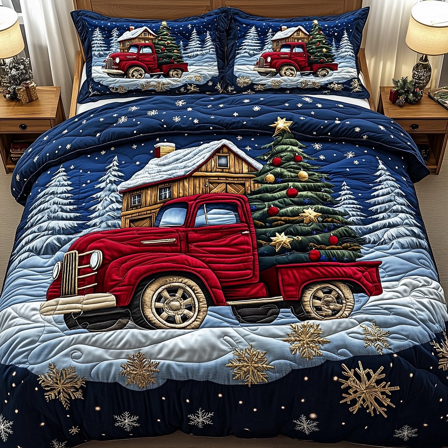 Christmas Road Trip Duvet Cover Set GFTOTP12698