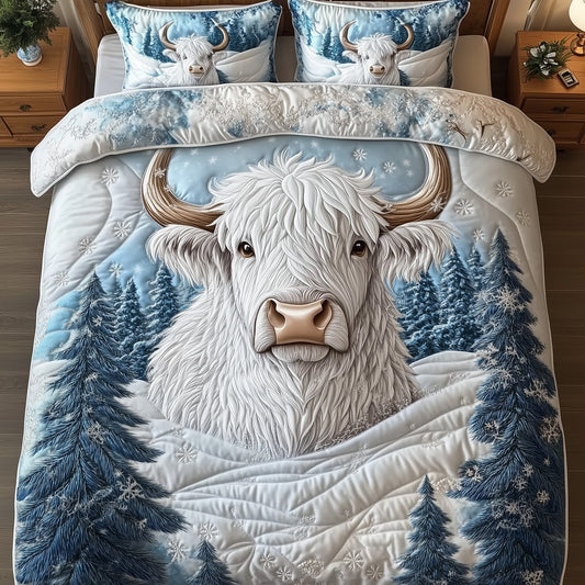 Winter Hairy Coo Duvet Cover Set GFTOTP12706