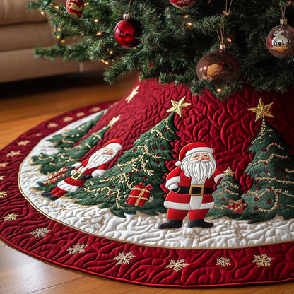 Ho Ho Ho Quilted Tree Skirt GFTOTP12736