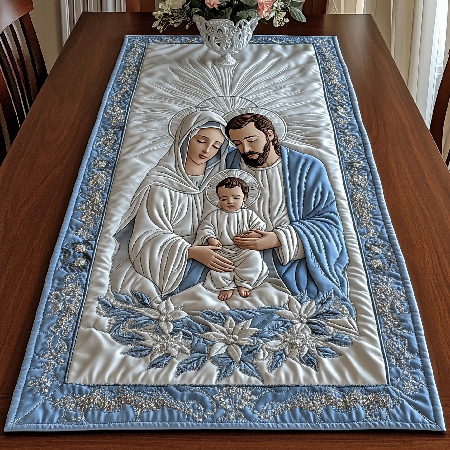 Holy Family Quilted Table Runner GFTOTP12744