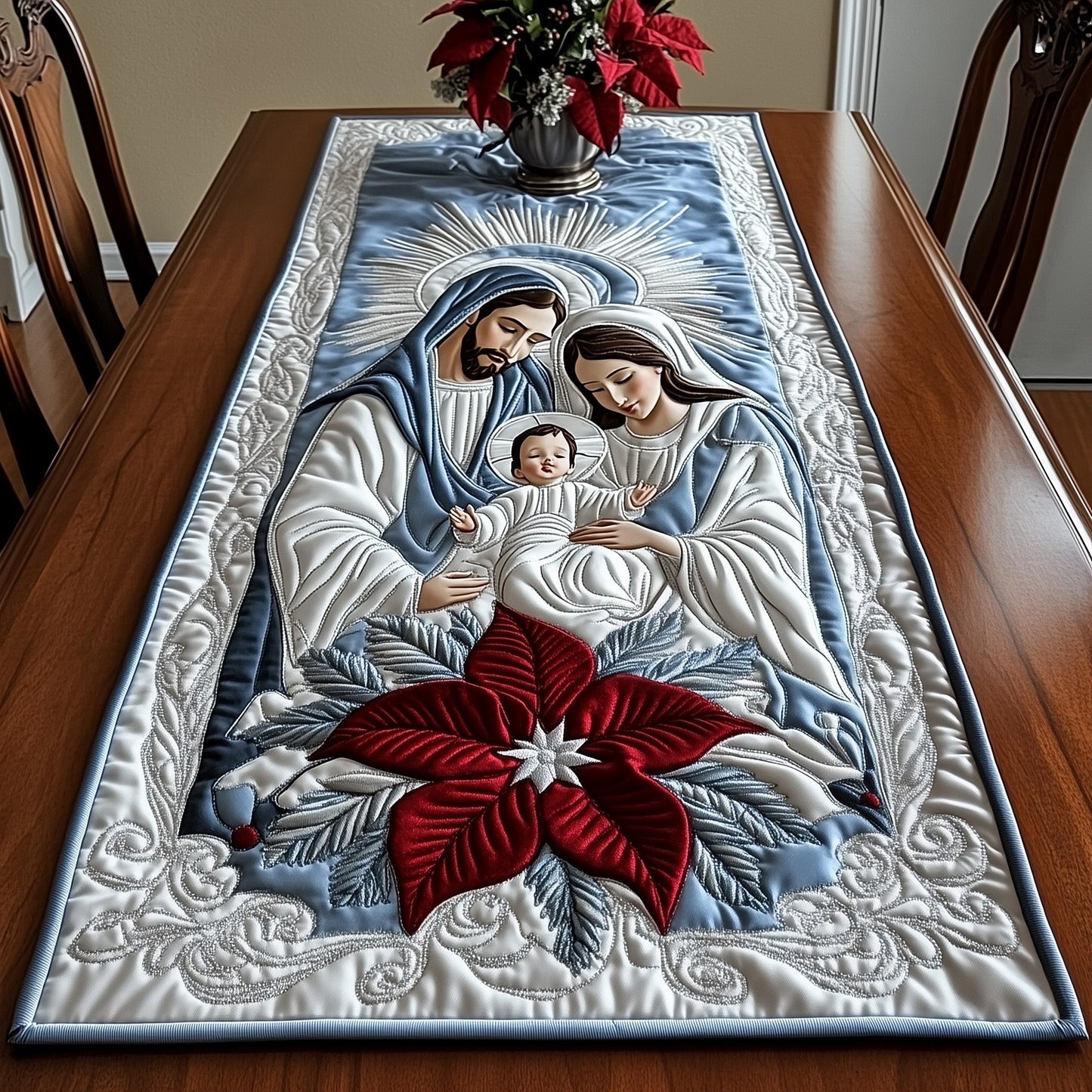 Holy Family Quilted Table Runner GFTOTP12745