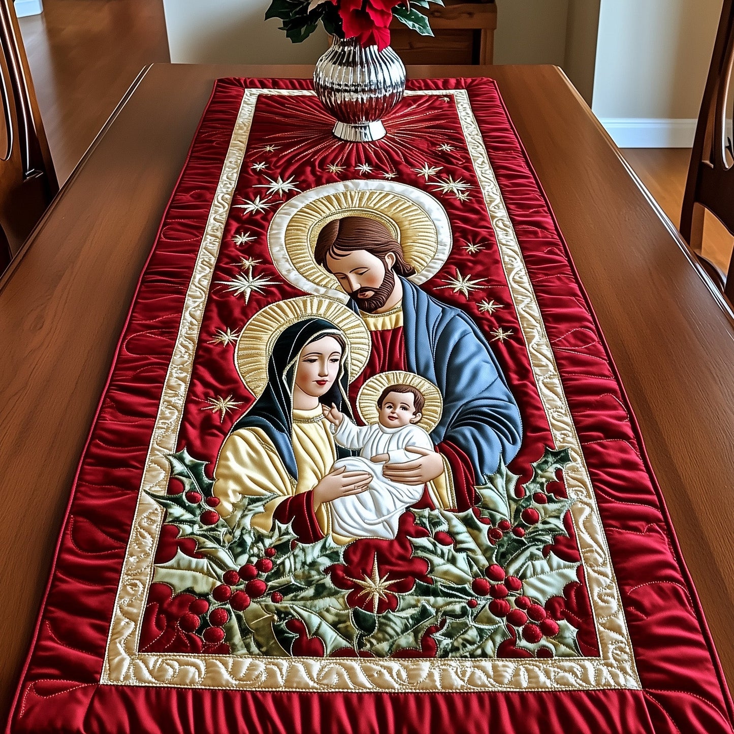 Holy Family Quilted Table Runner GFTOTP12746