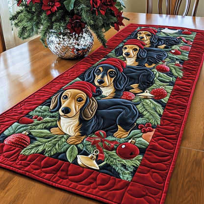 Jolly Weiner Quilted Table Runner GFTOTP12751