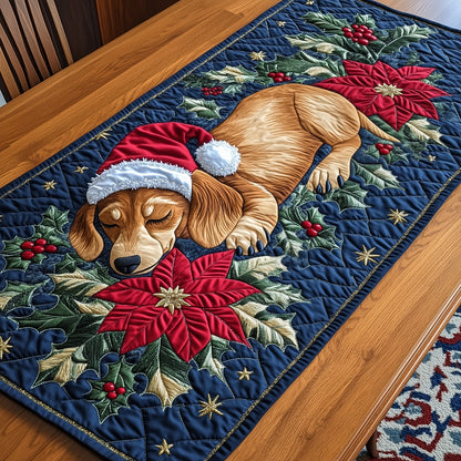 Jolly Weiner Quilted Table Runner GFTOTP12754