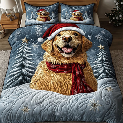 Golden Holiday Duvet Cover Set GFTOTP12755