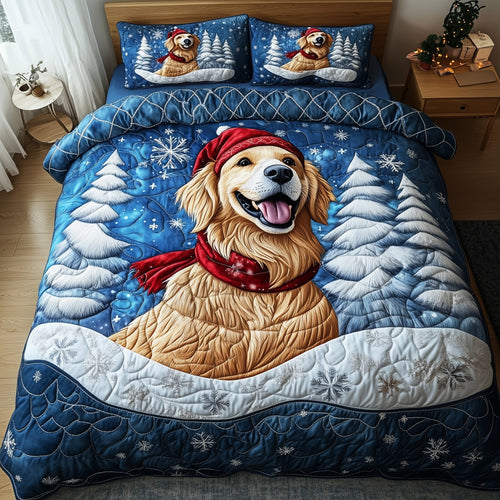 Golden Holiday Duvet Cover Set GFTOTP12756