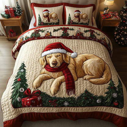 Golden Holiday Duvet Cover Set GFTOTP12758