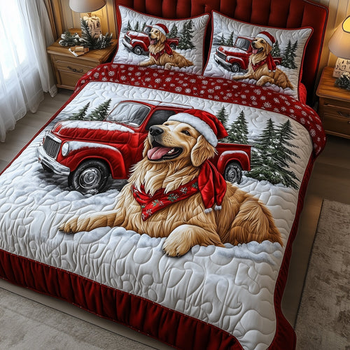 Golden Holiday Duvet Cover Set GFTOTP12760