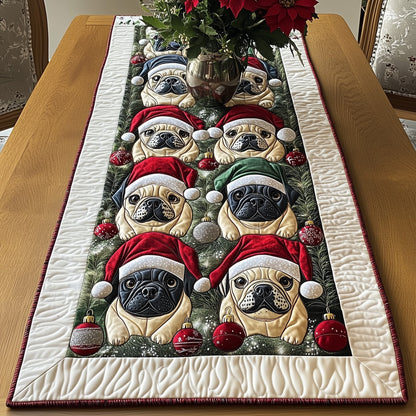 Bulldog Charm Quilted Table Runner GFTOTP12765