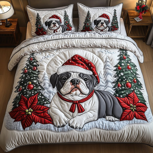 Bulldog Charm Duvet Cover Set GFTOTP12775