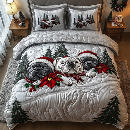 Bulldog Charm Duvet Cover Set GFTOTP12777