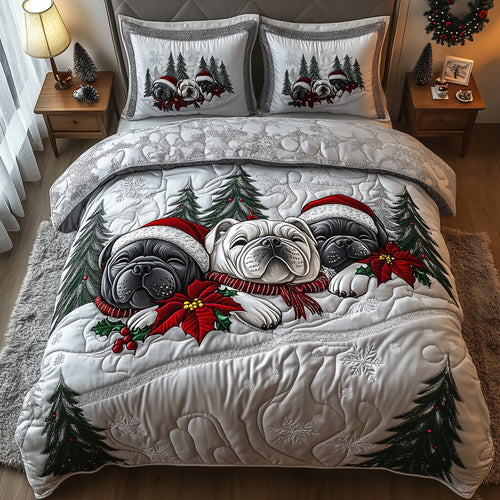 Bulldog Charm Duvet Cover Set GFTOTP12777
