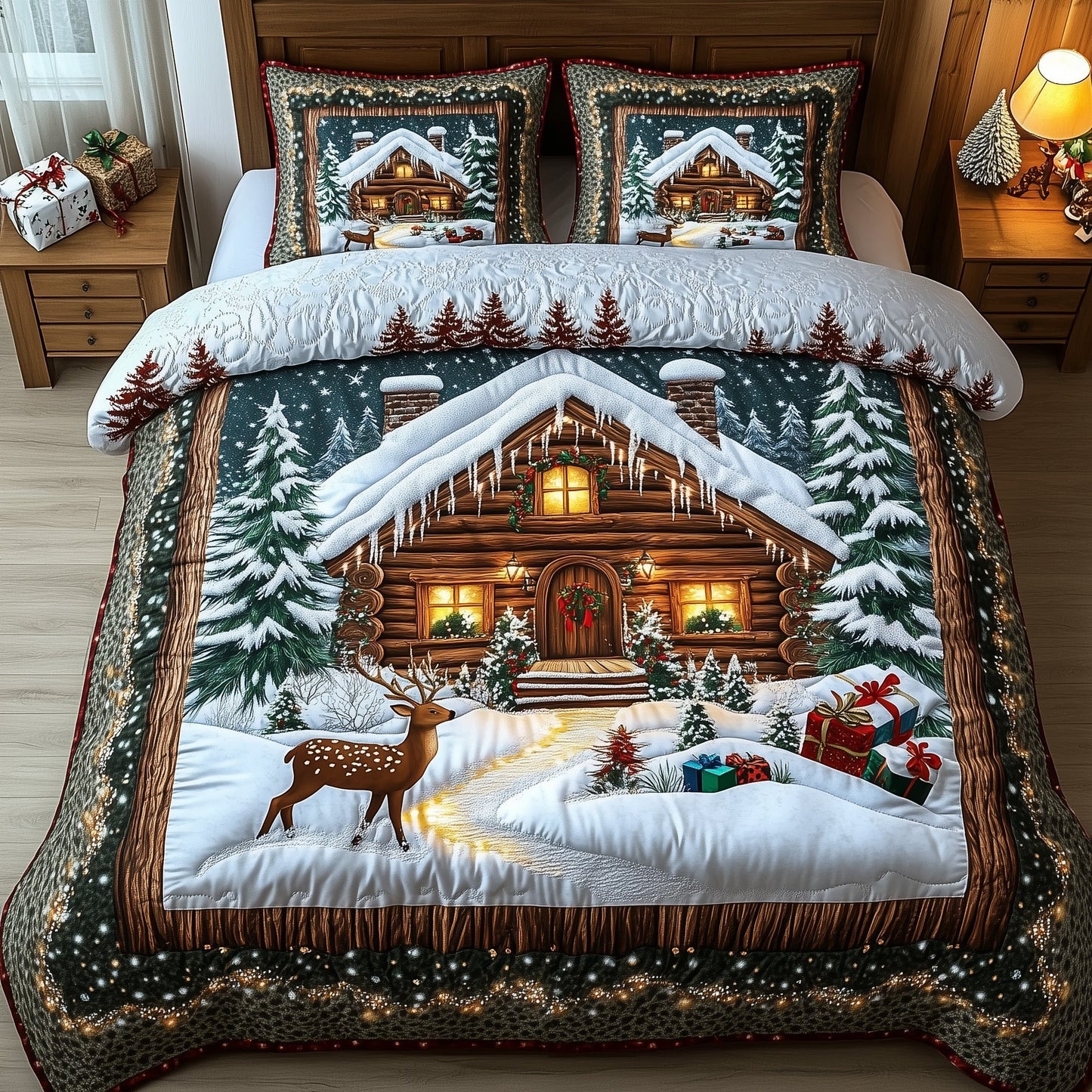 Yuletide Retreat Duvet Cover Set GFTOTP12835