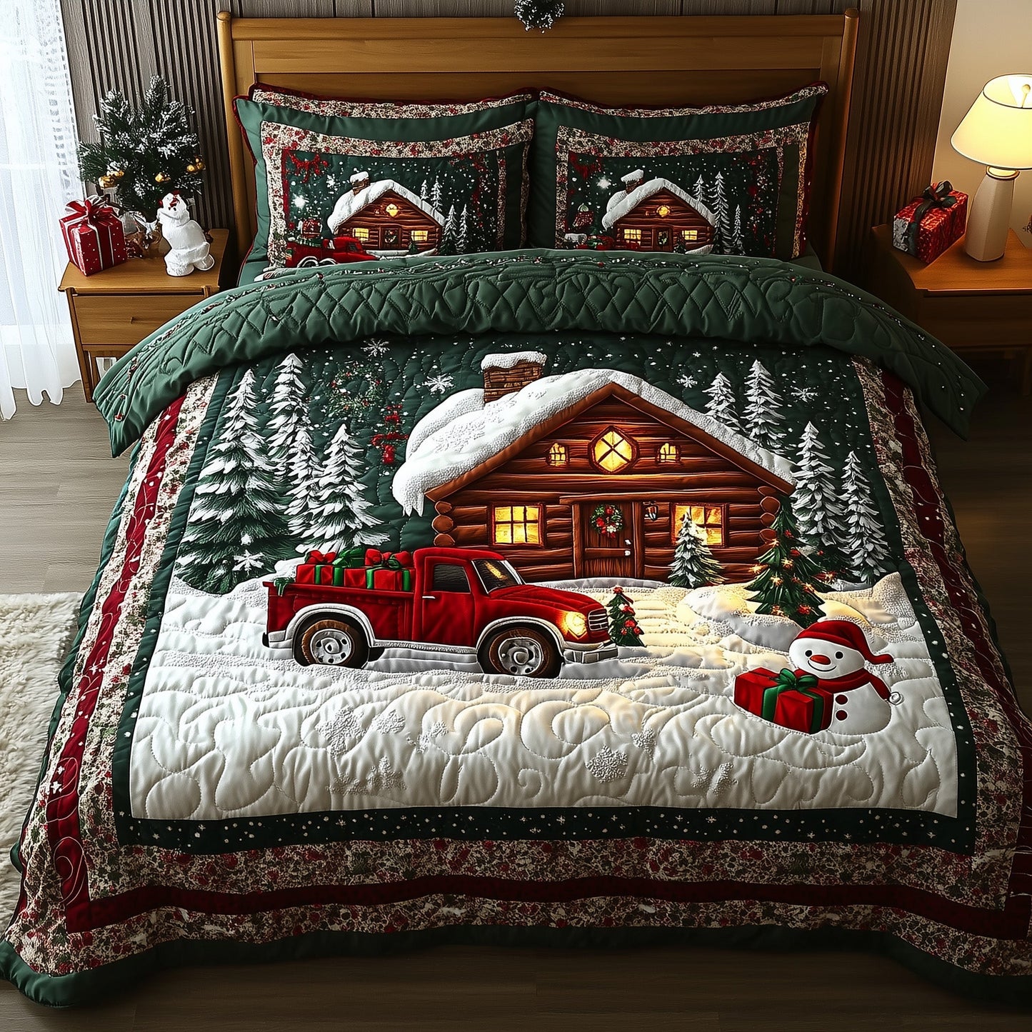 Yuletide Retreat Duvet Cover Set GFTOTP12838