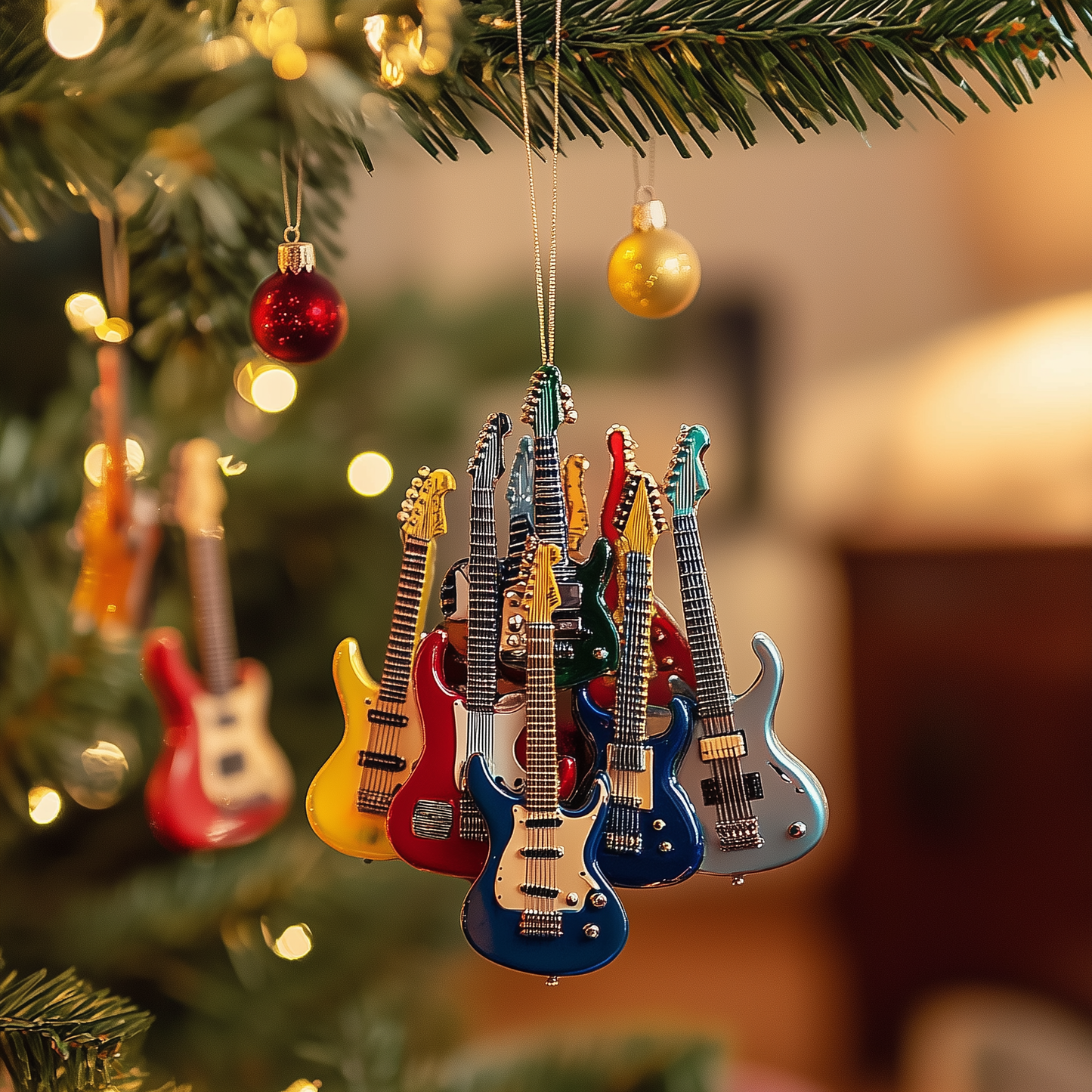 Electric Guitar Mica Ornament GFTOTP1283