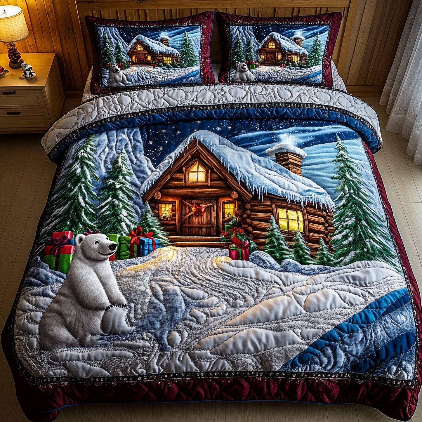 Yuletide Retreat Duvet Cover Set GFTOTP12840