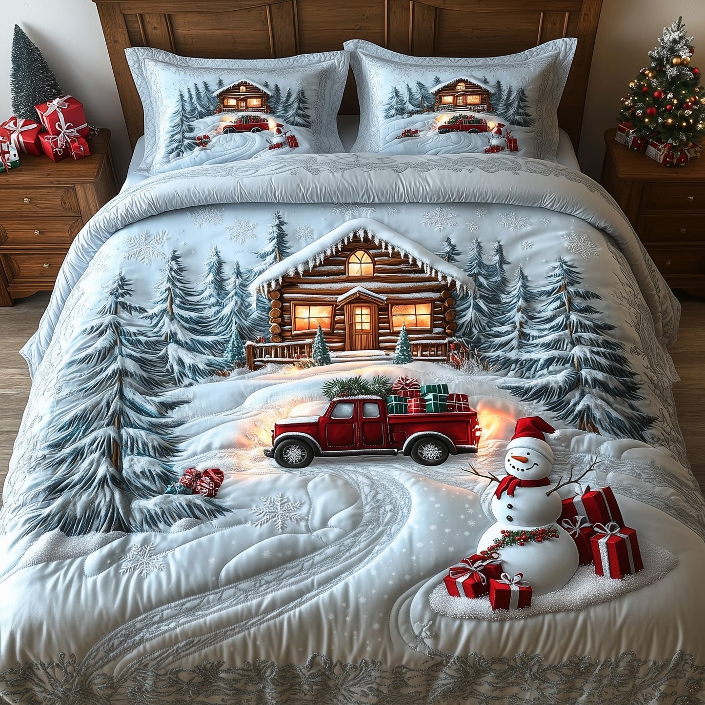 Yuletide Retreat Duvet Cover Set GFTOTP12842
