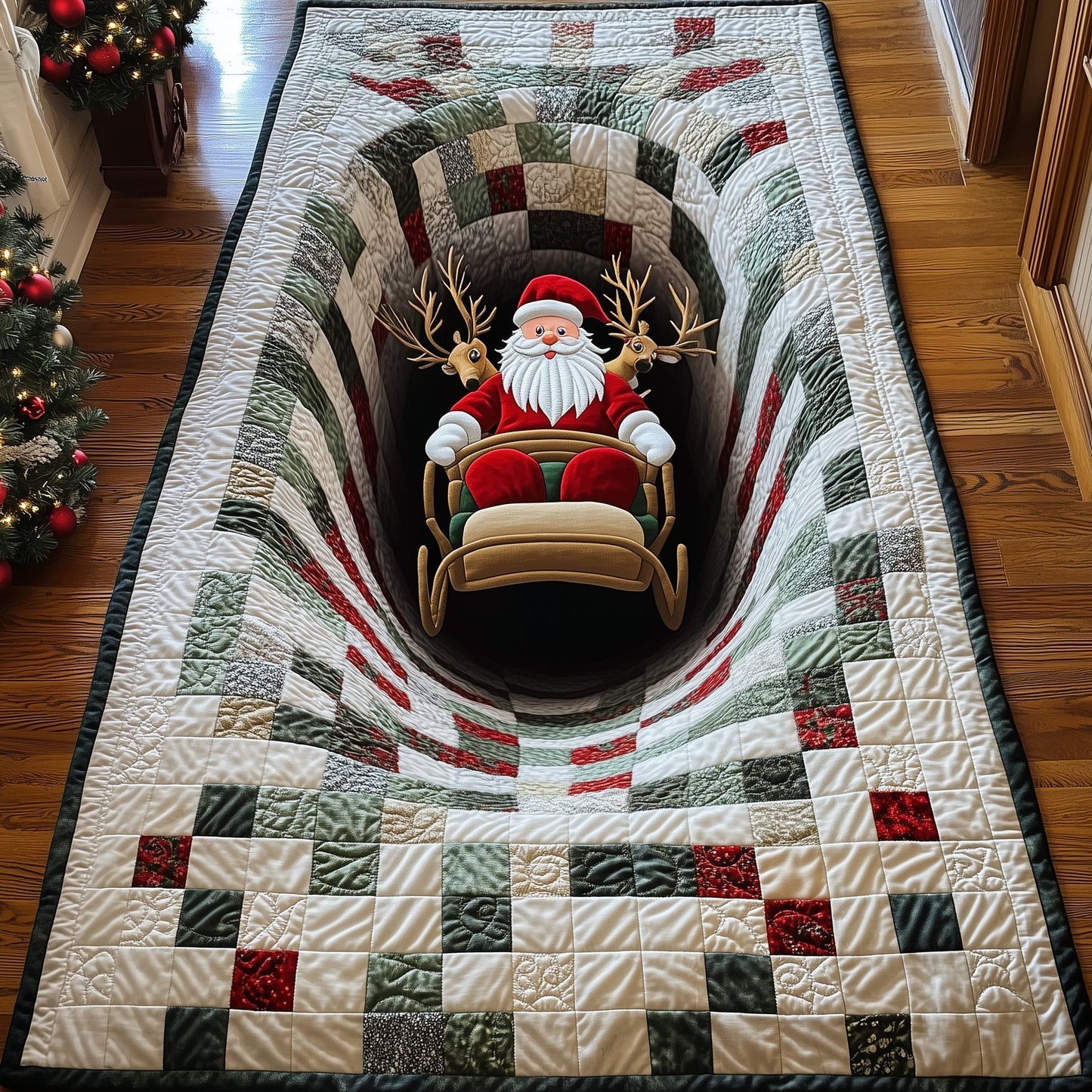 Santa Journey Runner Rug GFTOTP12933