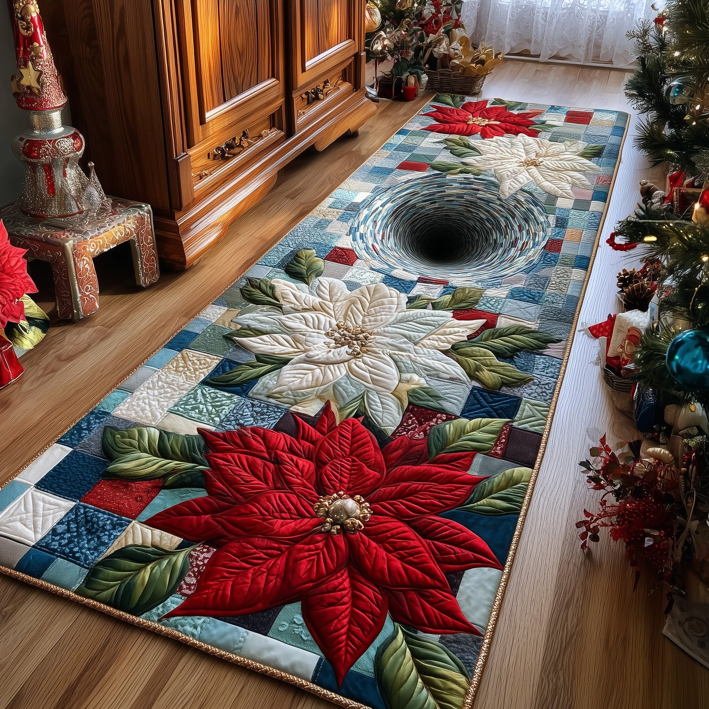 Holly Jolly Runner Rug GFTOTP12935