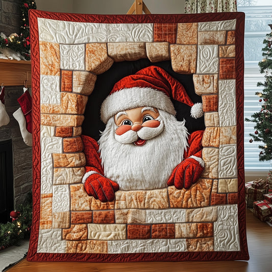 Santa Workshop Quilted Blanket GFTOTP12964
