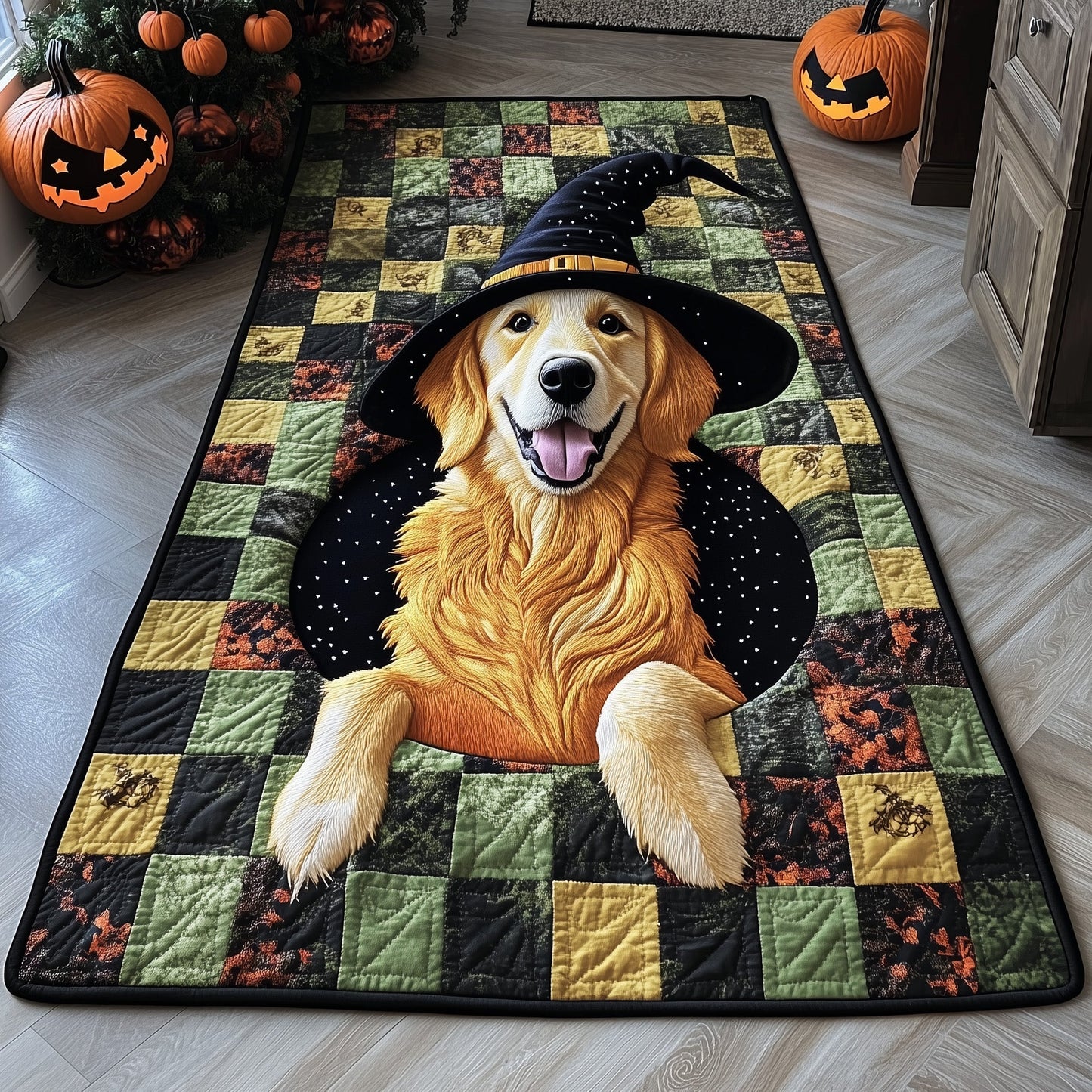 Midnight Retriever Runner Rug GFTOTP12973