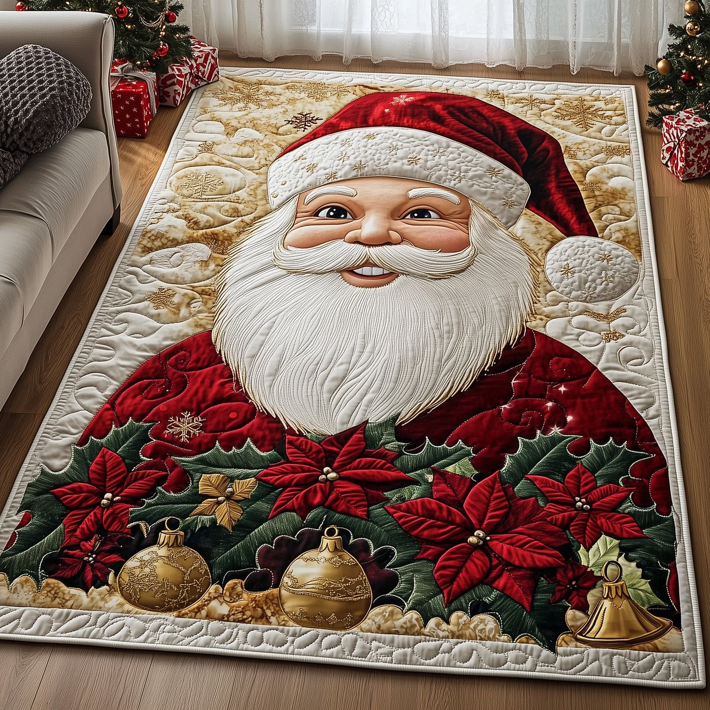 Santa Workshop Area Rug GFTOTP12979