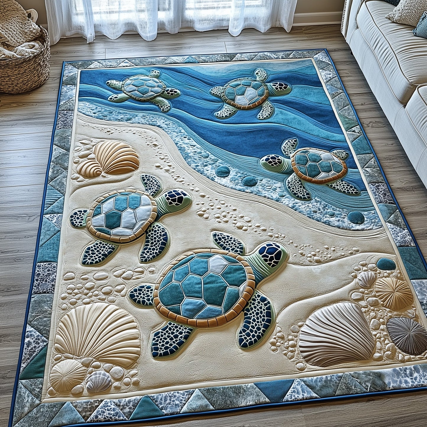 Ocean Whisper Area Rug GFTOTP12986