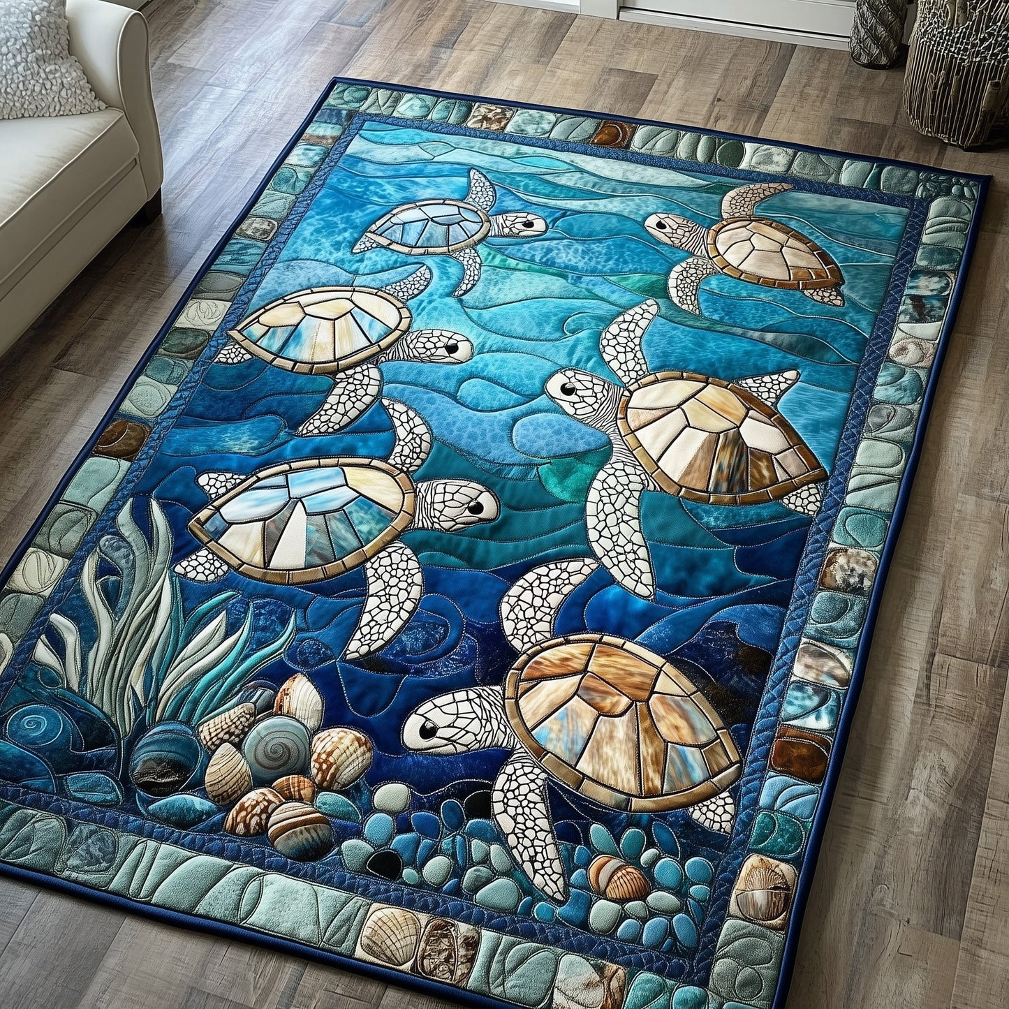 Ocean Whisper Area Rug GFTOTP12993