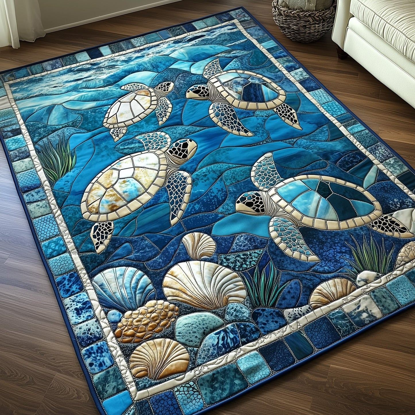 Ocean Whisper Area Rug GFTOTP12994
