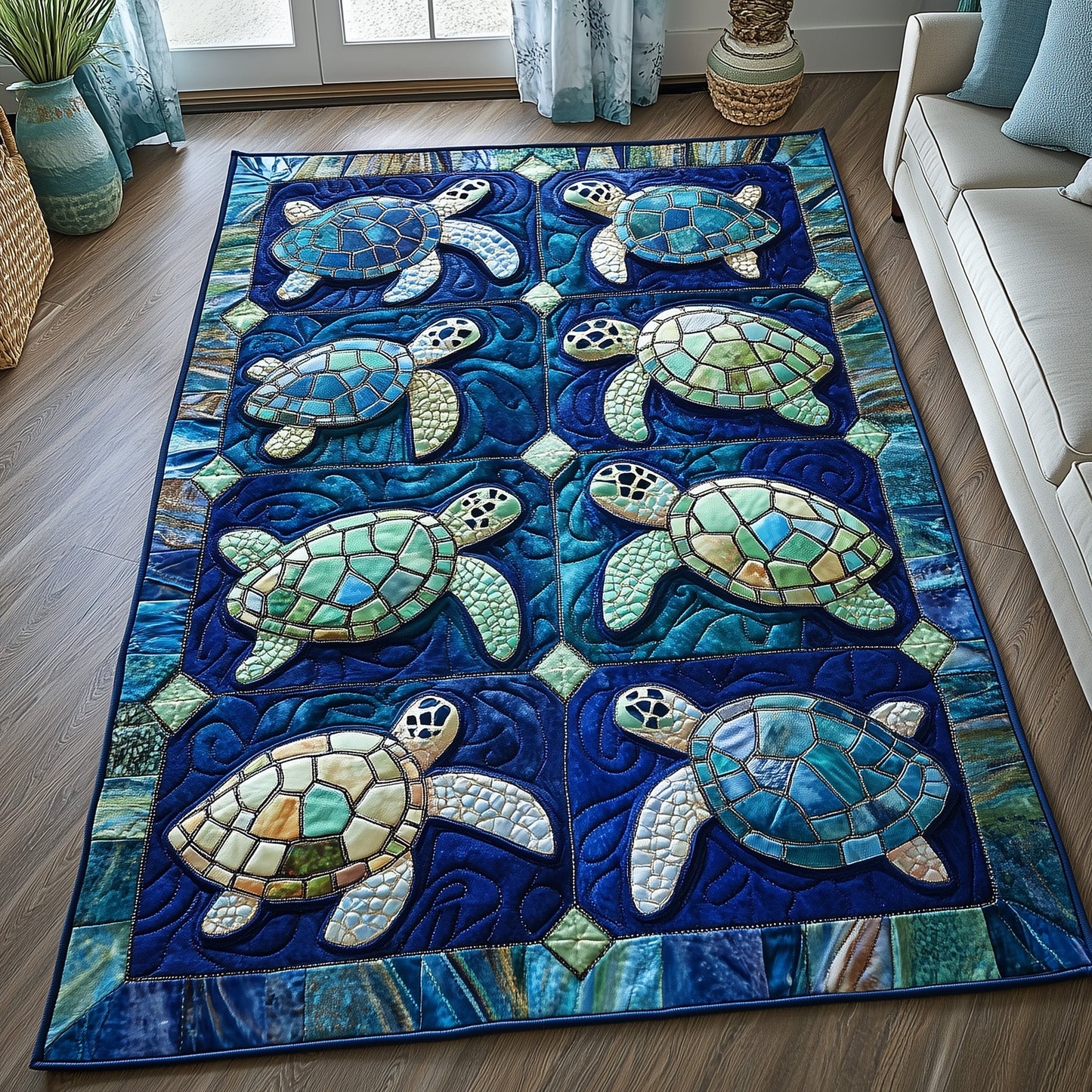 Ocean Whisper Area Rug GFTOTP12997