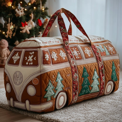 Christmas Ride Quilted Duffle Bag GFTOTP13012