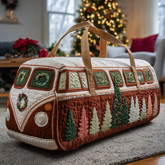 Christmas Ride Quilted Duffle Bag GFTOTP13013