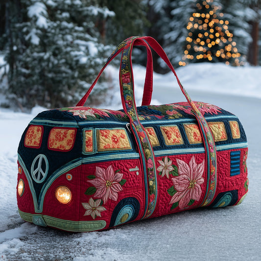 Christmas Ride Quilted Duffle Bag GFTOTP13014