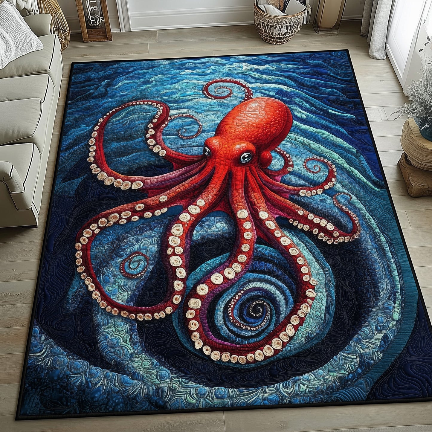 Deep Sea Tentacle Area Rug GFTOTP13018