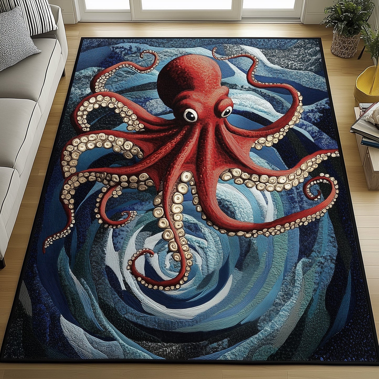 Deep Sea Tentacle Area Rug GFTOTP13019