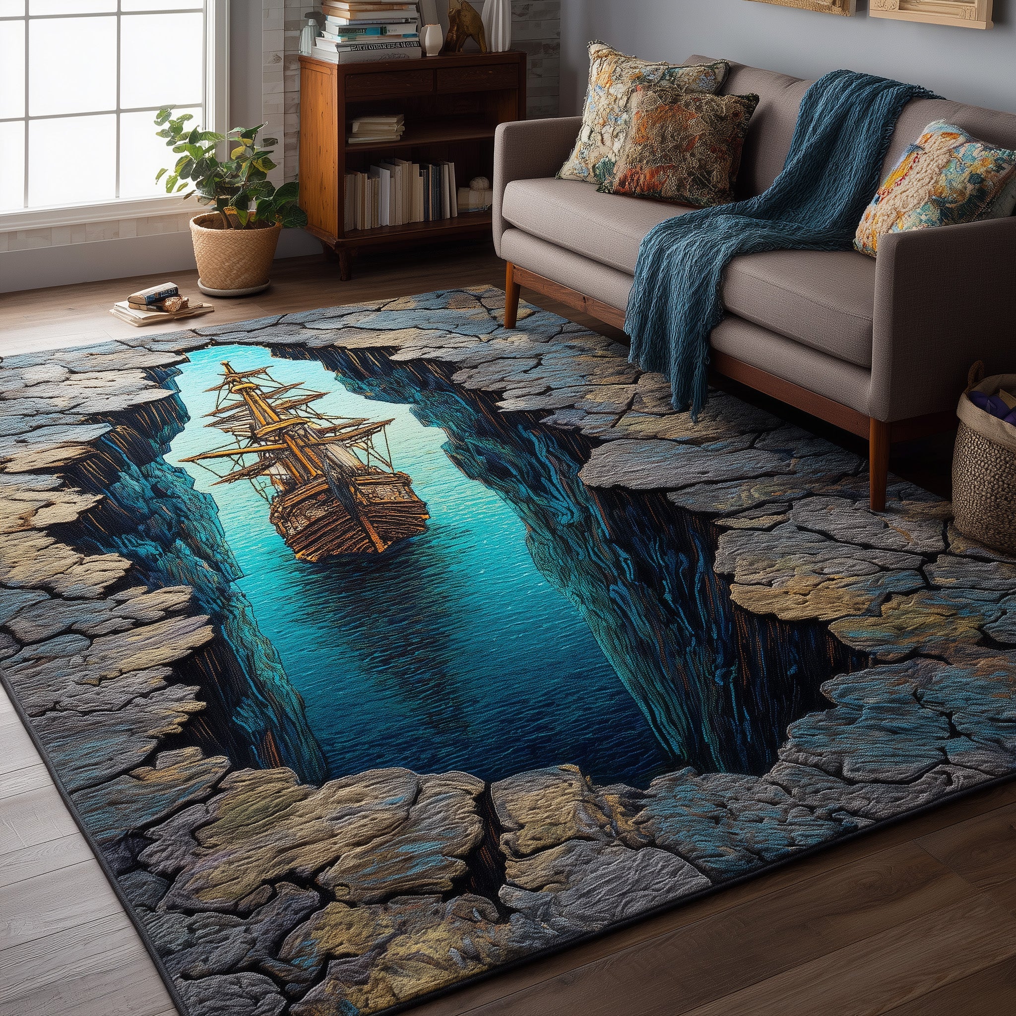 Sailing Vessel Area Rug GFTOTP13021 – Patchique Store