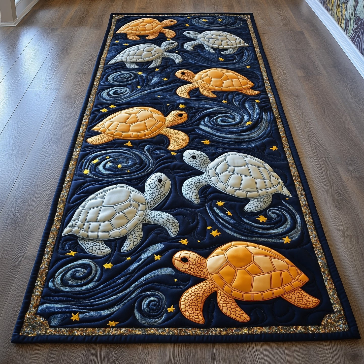 Tidal Rhythm Runner Rug GFTOTP13034
