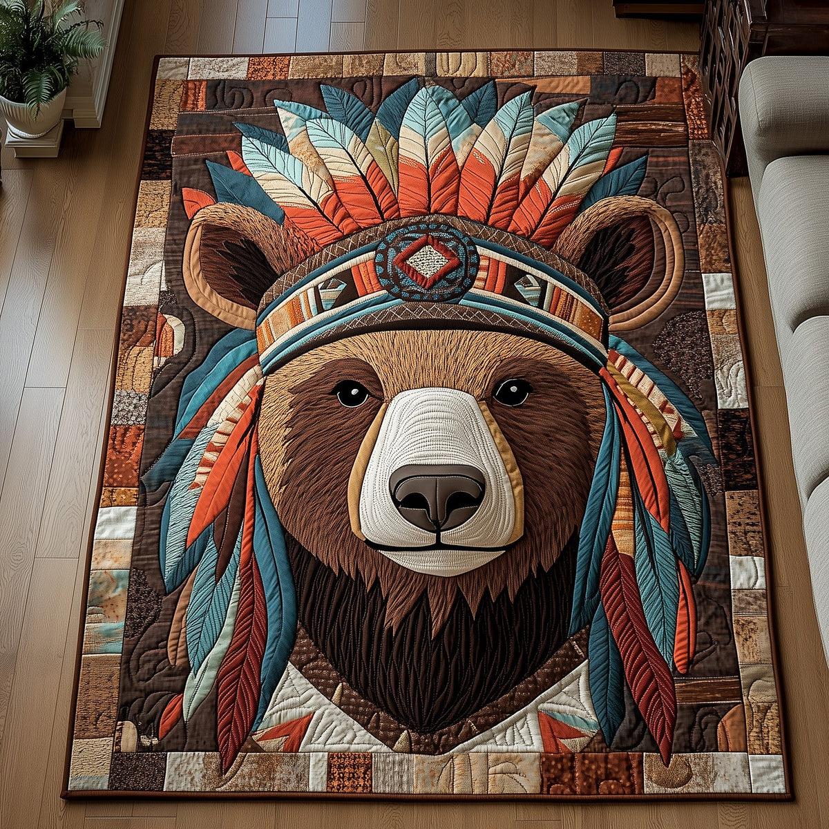 Wild Spirit Area Rug GFTOTP13058