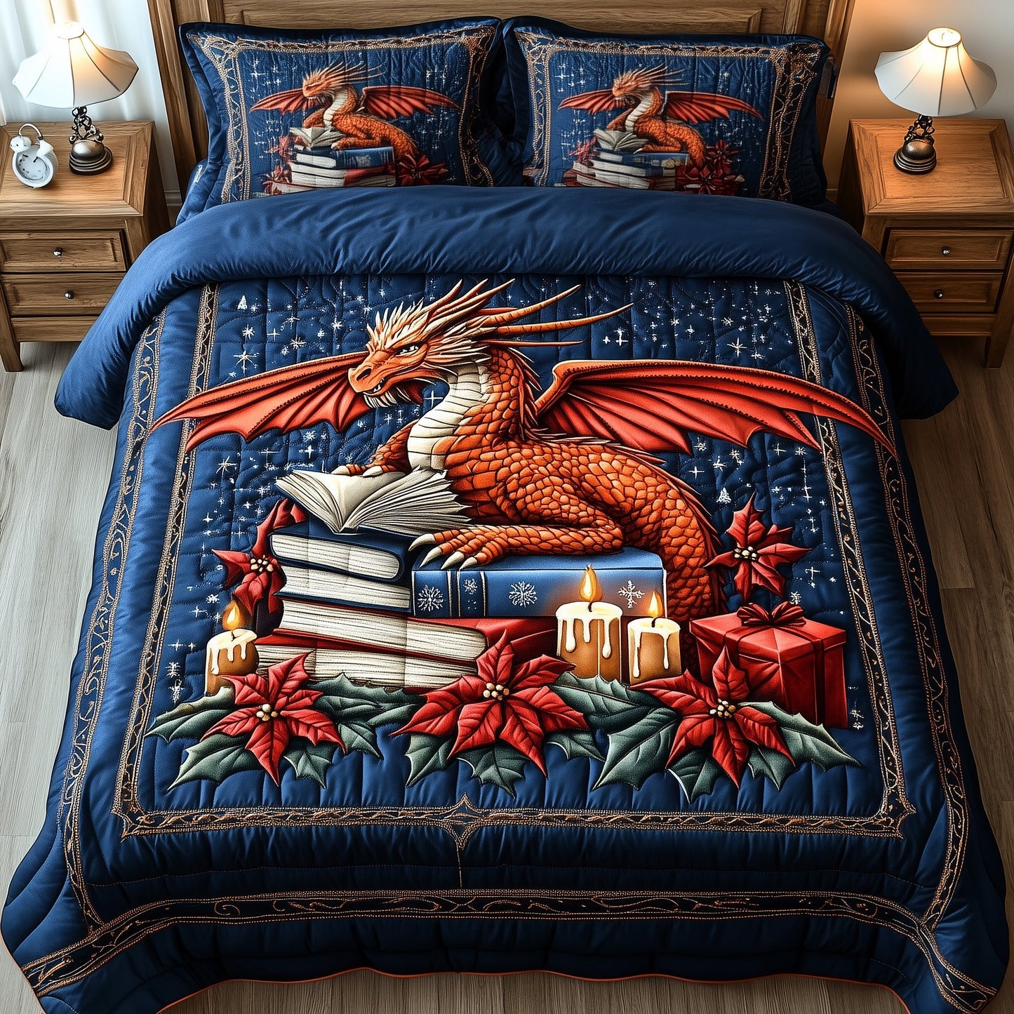 Holiday Book Keeper Duvet Cover Set GFTOTP13064