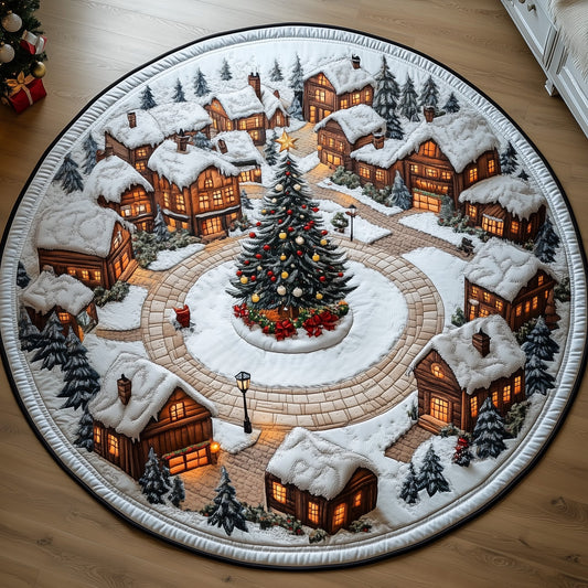 Winter Wonderland Quilted Round Mat GFTOTP13089