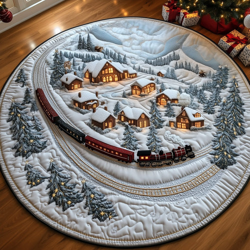 Winter Wonderland Quilted Round Mat GFTOTP13091