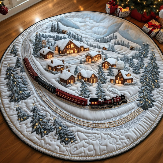 Winter Wonderland Quilted Round Mat GFTOTP13091