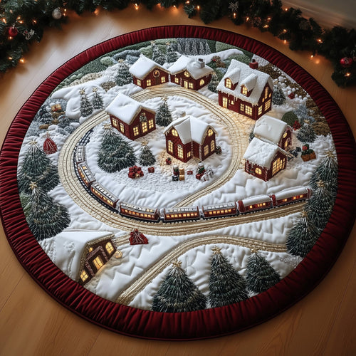 Winter Wonderland Quilted Round Mat GFTOTP13092