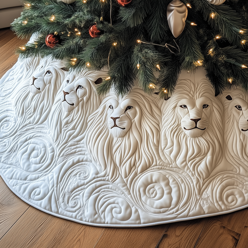 Majestic Lion Quilted Tree Skirt GFTOTP1311